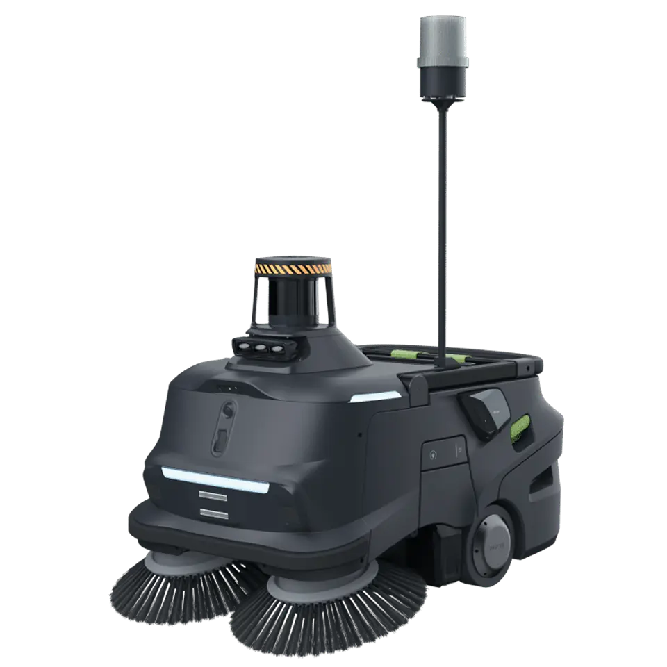 MT1 Max puhastusmasin AI ja 3D tajuga